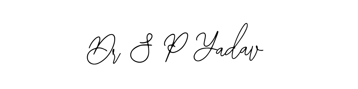 Create a beautiful signature design for name Dr S P Yadav. With this signature (Bearetta-2O07w) fonts, you can make a handwritten signature for free. Dr S P Yadav signature style 12 images and pictures png