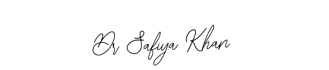 Design your own signature with our free online signature maker. With this signature software, you can create a handwritten (Bearetta-2O07w) signature for name Dr Safiya Khan. Dr Safiya Khan signature style 12 images and pictures png