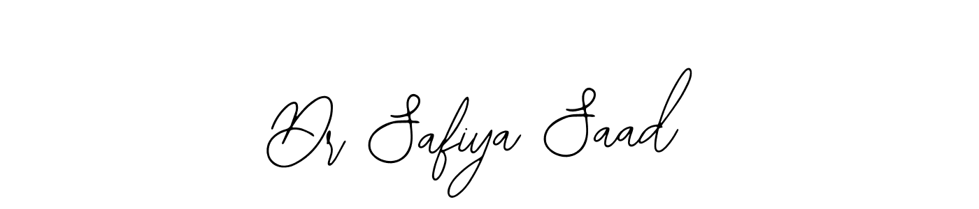 Dr Safiya Saad stylish signature style. Best Handwritten Sign (Bearetta-2O07w) for my name. Handwritten Signature Collection Ideas for my name Dr Safiya Saad. Dr Safiya Saad signature style 12 images and pictures png