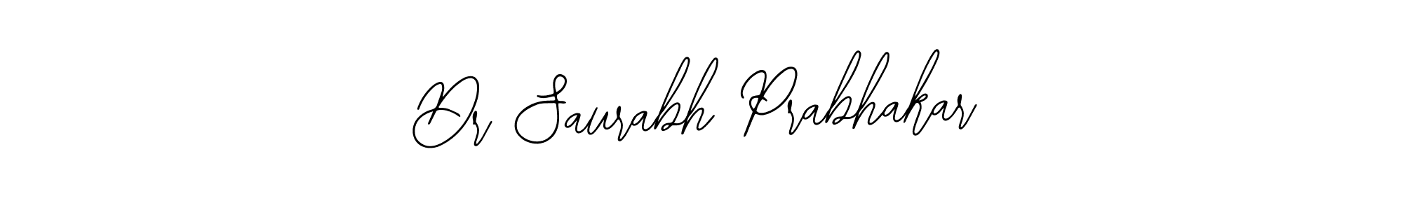 if you are searching for the best signature style for your name Dr Saurabh Prabhakar. so please give up your signature search. here we have designed multiple signature styles  using Bearetta-2O07w. Dr Saurabh Prabhakar signature style 12 images and pictures png