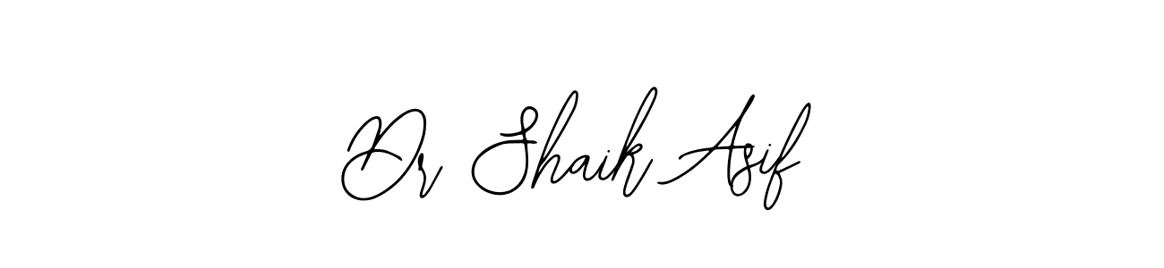 Dr Shaik Asif stylish signature style. Best Handwritten Sign (Bearetta-2O07w) for my name. Handwritten Signature Collection Ideas for my name Dr Shaik Asif. Dr Shaik Asif signature style 12 images and pictures png