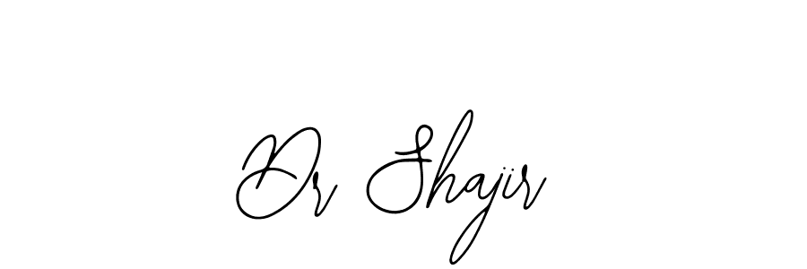 if you are searching for the best signature style for your name Dr Shajir. so please give up your signature search. here we have designed multiple signature styles  using Bearetta-2O07w. Dr Shajir signature style 12 images and pictures png