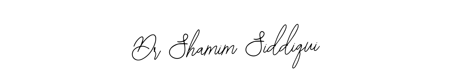 How to make Dr Shamim Siddiqui name signature. Use Bearetta-2O07w style for creating short signs online. This is the latest handwritten sign. Dr Shamim Siddiqui signature style 12 images and pictures png