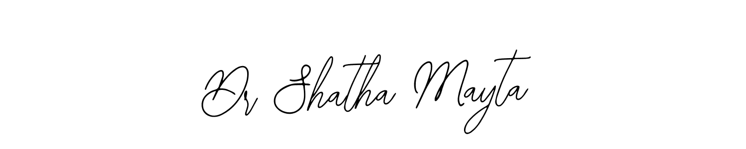 Dr Shatha Mayta stylish signature style. Best Handwritten Sign (Bearetta-2O07w) for my name. Handwritten Signature Collection Ideas for my name Dr Shatha Mayta. Dr Shatha Mayta signature style 12 images and pictures png