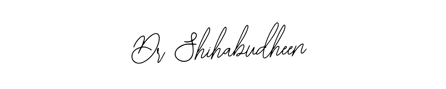 You should practise on your own different ways (Bearetta-2O07w) to write your name (Dr Shihabudheen) in signature. don't let someone else do it for you. Dr Shihabudheen signature style 12 images and pictures png