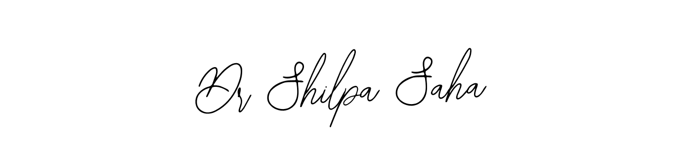 Similarly Bearetta-2O07w is the best handwritten signature design. Signature creator online .You can use it as an online autograph creator for name Dr Shilpa Saha. Dr Shilpa Saha signature style 12 images and pictures png
