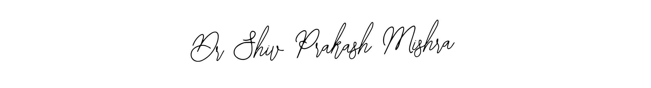 The best way (Bearetta-2O07w) to make a short signature is to pick only two or three words in your name. The name Dr Shiv Prakash Mishra include a total of six letters. For converting this name. Dr Shiv Prakash Mishra signature style 12 images and pictures png