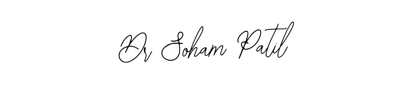 Dr Soham Patil stylish signature style. Best Handwritten Sign (Bearetta-2O07w) for my name. Handwritten Signature Collection Ideas for my name Dr Soham Patil. Dr Soham Patil signature style 12 images and pictures png