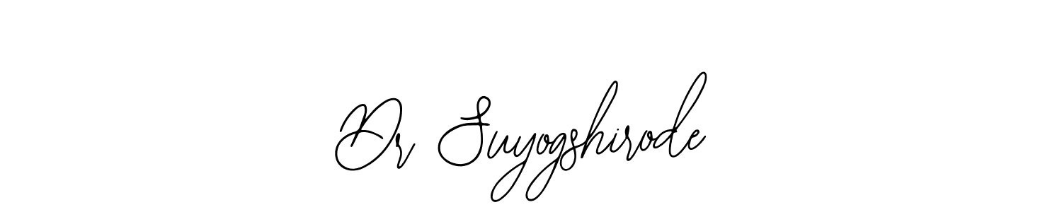 Make a beautiful signature design for name Dr Suyogshirode. With this signature (Bearetta-2O07w) style, you can create a handwritten signature for free. Dr Suyogshirode signature style 12 images and pictures png