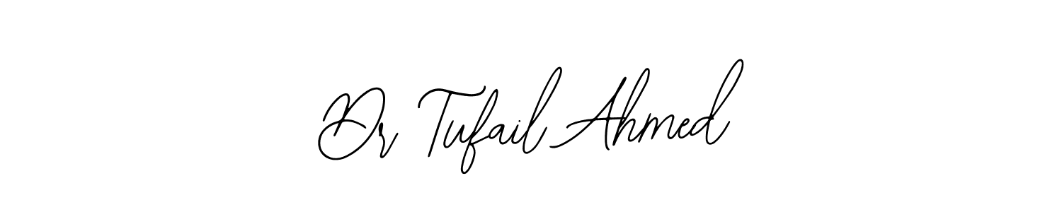 Dr Tufail Ahmed stylish signature style. Best Handwritten Sign (Bearetta-2O07w) for my name. Handwritten Signature Collection Ideas for my name Dr Tufail Ahmed. Dr Tufail Ahmed signature style 12 images and pictures png