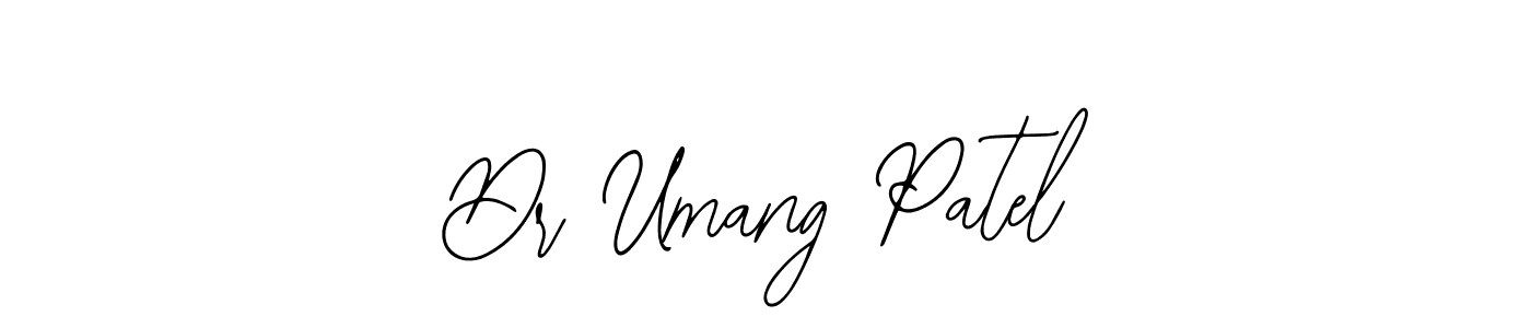 if you are searching for the best signature style for your name Dr Umang Patel. so please give up your signature search. here we have designed multiple signature styles  using Bearetta-2O07w. Dr Umang Patel signature style 12 images and pictures png