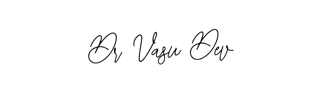 Use a signature maker to create a handwritten signature online. With this signature software, you can design (Bearetta-2O07w) your own signature for name Dr Vasu Dev. Dr Vasu Dev signature style 12 images and pictures png