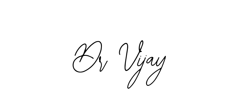 Use a signature maker to create a handwritten signature online. With this signature software, you can design (Bearetta-2O07w) your own signature for name Dr Vijay. Dr Vijay signature style 12 images and pictures png