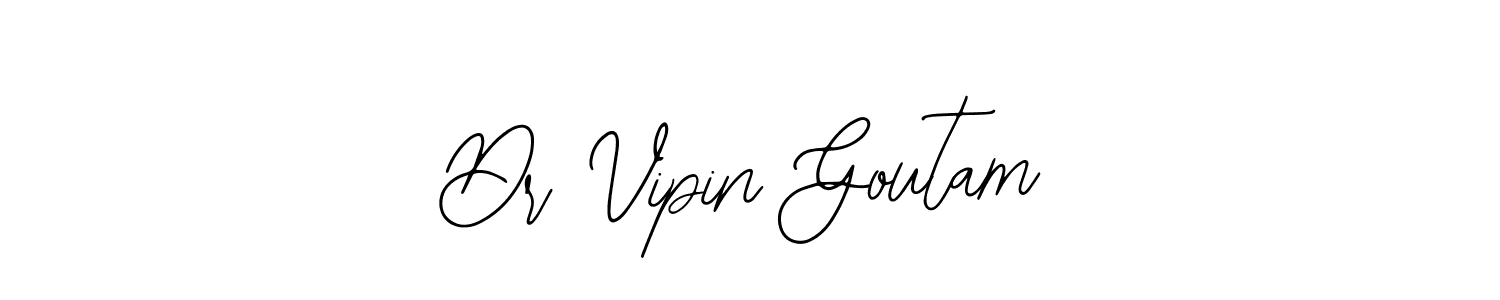 Similarly Bearetta-2O07w is the best handwritten signature design. Signature creator online .You can use it as an online autograph creator for name Dr Vipin Goutam. Dr Vipin Goutam signature style 12 images and pictures png