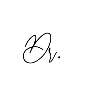 You should practise on your own different ways (Bearetta-2O07w) to write your name (Dr.) in signature. don't let someone else do it for you. Dr. signature style 12 images and pictures png