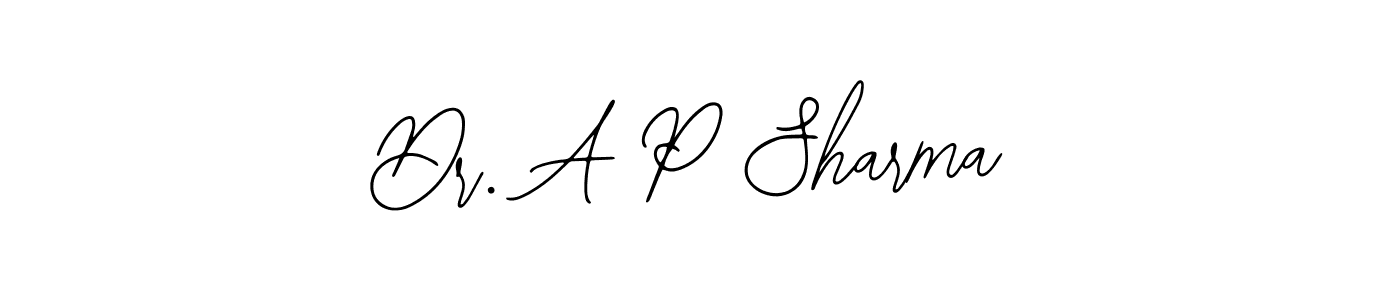 Make a beautiful signature design for name Dr. A P Sharma. Use this online signature maker to create a handwritten signature for free. Dr. A P Sharma signature style 12 images and pictures png