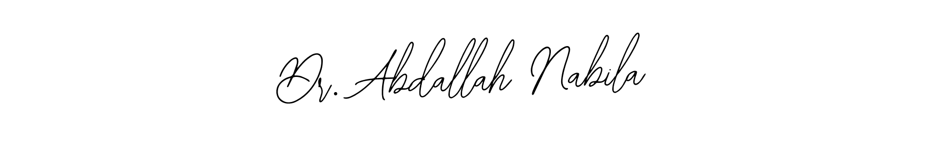 Make a short Dr. Abdallah Nabila signature style. Manage your documents anywhere anytime using Bearetta-2O07w. Create and add eSignatures, submit forms, share and send files easily. Dr. Abdallah Nabila signature style 12 images and pictures png