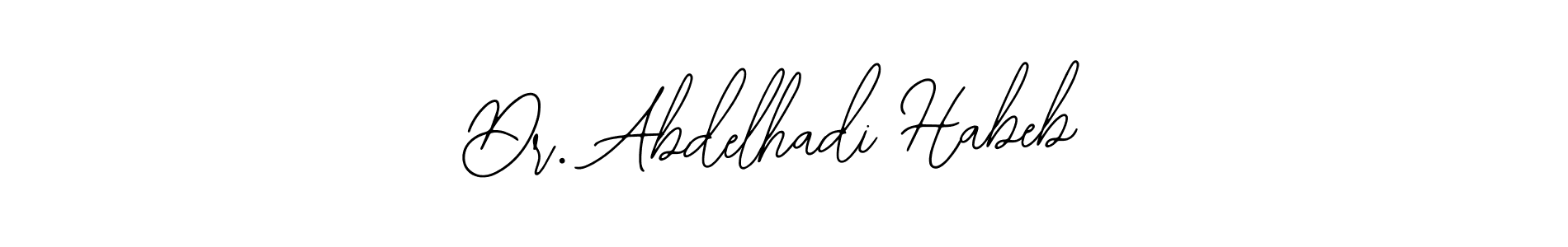 Create a beautiful signature design for name Dr. Abdelhadi Habeb. With this signature (Bearetta-2O07w) fonts, you can make a handwritten signature for free. Dr. Abdelhadi Habeb signature style 12 images and pictures png