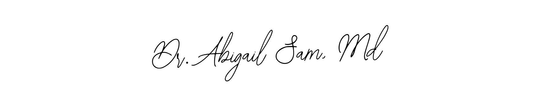 Make a beautiful signature design for name Dr. Abigail Sam, Md. Use this online signature maker to create a handwritten signature for free. Dr. Abigail Sam, Md signature style 12 images and pictures png