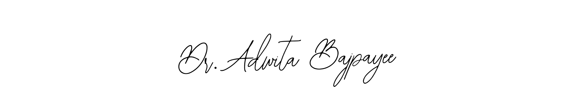 Similarly Bearetta-2O07w is the best handwritten signature design. Signature creator online .You can use it as an online autograph creator for name Dr. Adwita Bajpayee. Dr. Adwita Bajpayee signature style 12 images and pictures png