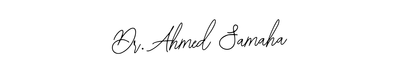 Use a signature maker to create a handwritten signature online. With this signature software, you can design (Bearetta-2O07w) your own signature for name Dr. Ahmed Samaha. Dr. Ahmed Samaha signature style 12 images and pictures png