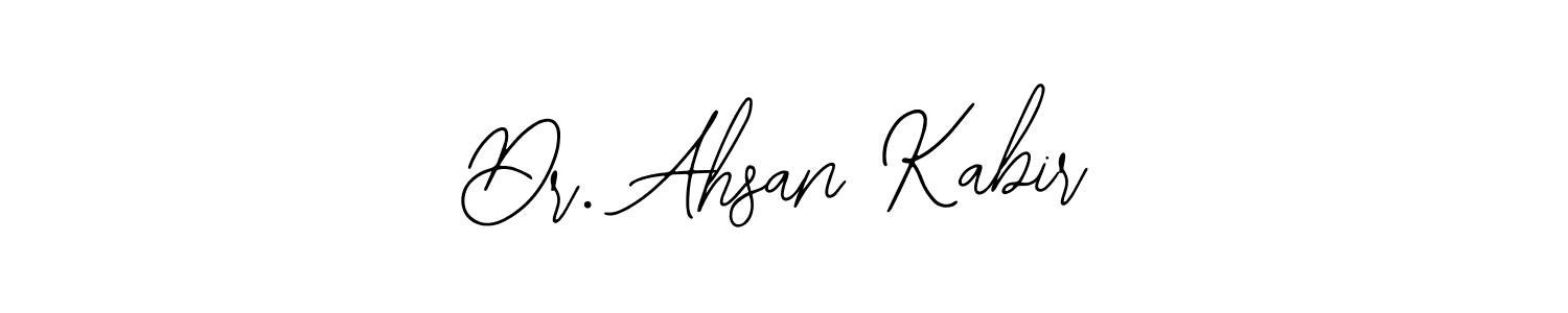 This is the best signature style for the Dr. Ahsan Kabir name. Also you like these signature font (Bearetta-2O07w). Mix name signature. Dr. Ahsan Kabir signature style 12 images and pictures png