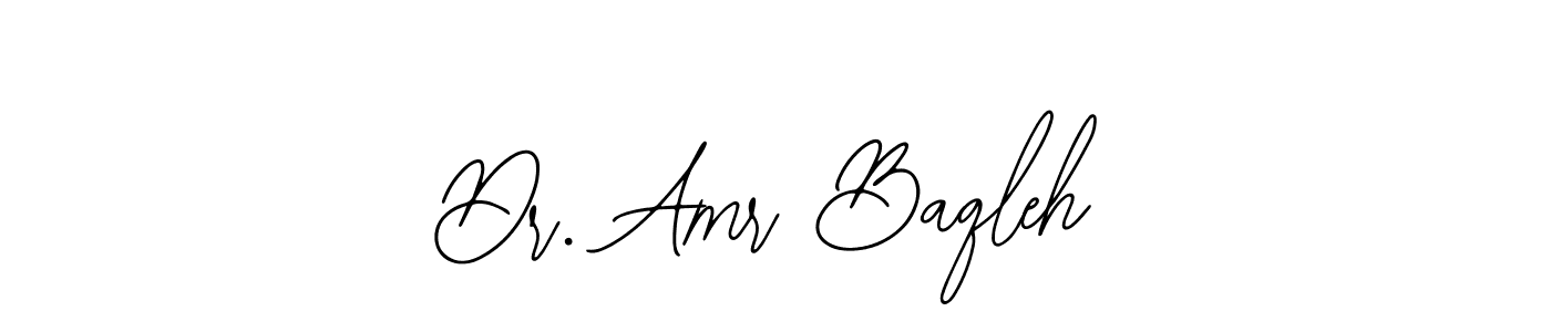 Use a signature maker to create a handwritten signature online. With this signature software, you can design (Bearetta-2O07w) your own signature for name Dr. Amr Baqleh. Dr. Amr Baqleh signature style 12 images and pictures png