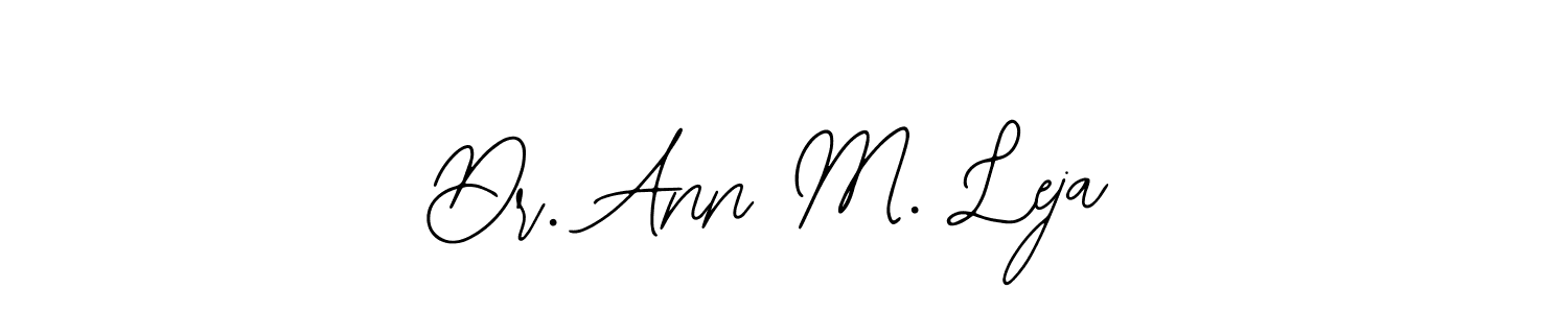 Check out images of Autograph of Dr. Ann M. Leja name. Actor Dr. Ann M. Leja Signature Style. Bearetta-2O07w is a professional sign style online. Dr. Ann M. Leja signature style 12 images and pictures png