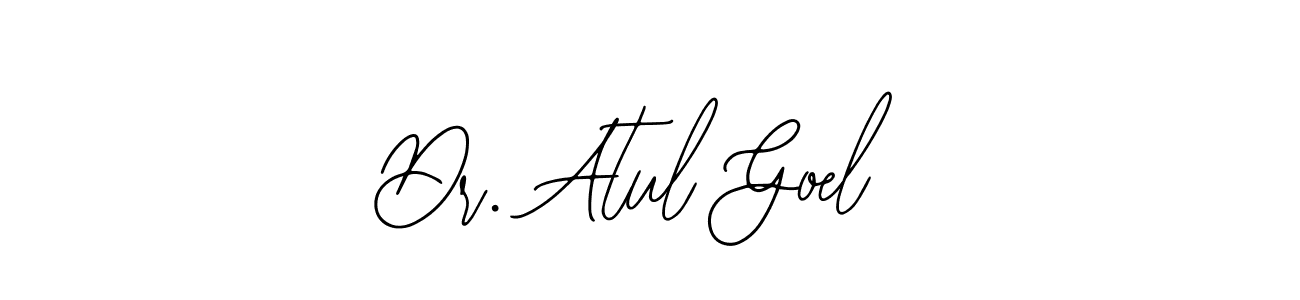 It looks lik you need a new signature style for name Dr. Atul Goel. Design unique handwritten (Bearetta-2O07w) signature with our free signature maker in just a few clicks. Dr. Atul Goel signature style 12 images and pictures png