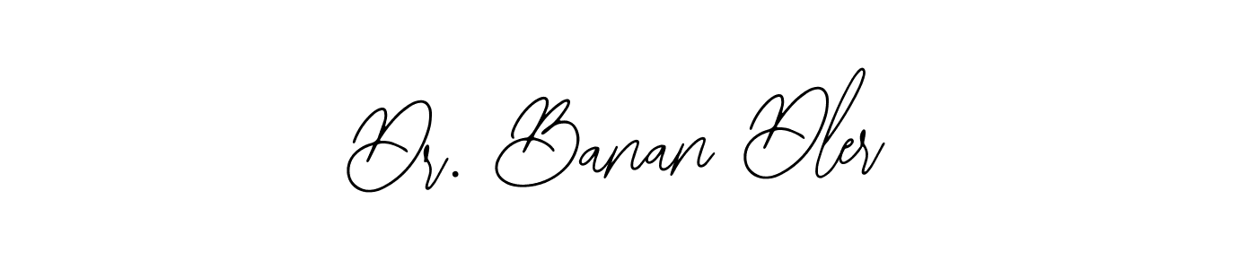 Similarly Bearetta-2O07w is the best handwritten signature design. Signature creator online .You can use it as an online autograph creator for name Dr. Banan Dler. Dr. Banan Dler signature style 12 images and pictures png