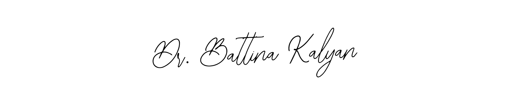 How to make Dr. Battina Kalyan signature? Bearetta-2O07w is a professional autograph style. Create handwritten signature for Dr. Battina Kalyan name. Dr. Battina Kalyan signature style 12 images and pictures png