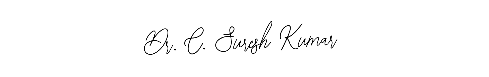 It looks lik you need a new signature style for name Dr. C. Suresh Kumar. Design unique handwritten (Bearetta-2O07w) signature with our free signature maker in just a few clicks. Dr. C. Suresh Kumar signature style 12 images and pictures png