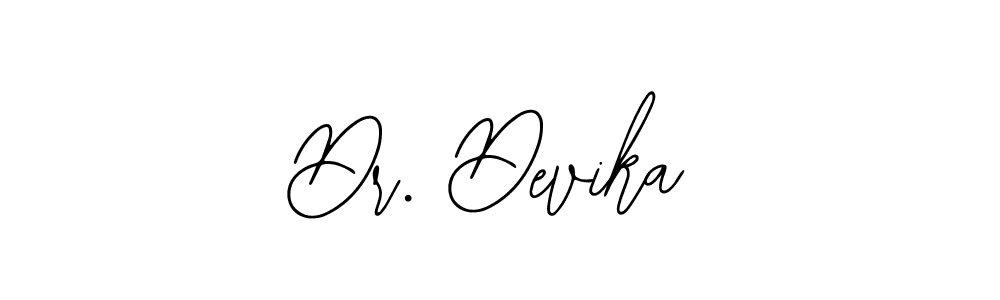 Use a signature maker to create a handwritten signature online. With this signature software, you can design (Bearetta-2O07w) your own signature for name Dr. Devika. Dr. Devika signature style 12 images and pictures png