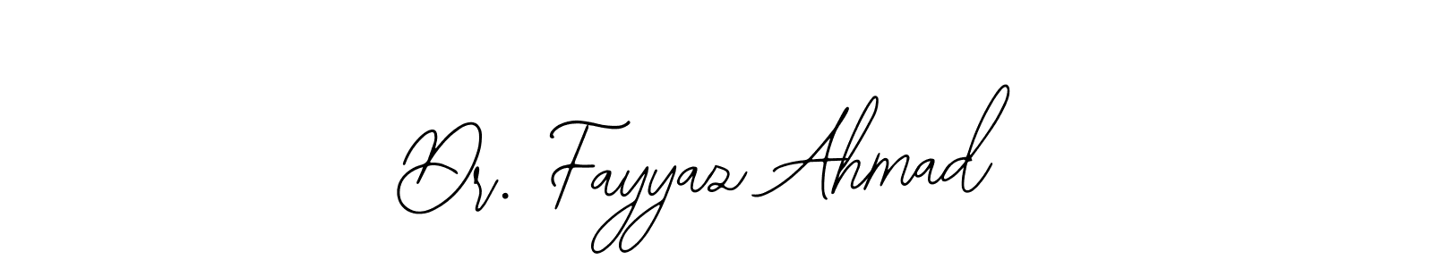 You can use this online signature creator to create a handwritten signature for the name Dr. Fayyaz Ahmad. This is the best online autograph maker. Dr. Fayyaz Ahmad signature style 12 images and pictures png