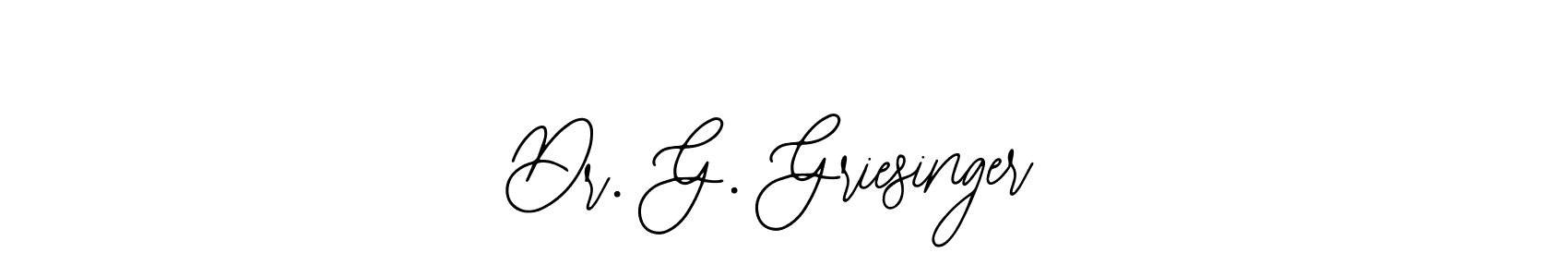 Make a short Dr. G. Griesinger signature style. Manage your documents anywhere anytime using Bearetta-2O07w. Create and add eSignatures, submit forms, share and send files easily. Dr. G. Griesinger signature style 12 images and pictures png