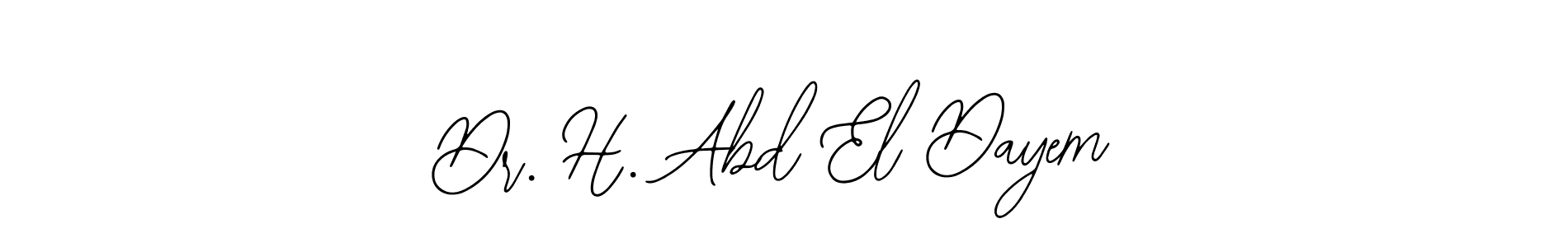 Check out images of Autograph of Dr. H. Abd El Dayem name. Actor Dr. H. Abd El Dayem Signature Style. Bearetta-2O07w is a professional sign style online. Dr. H. Abd El Dayem signature style 12 images and pictures png