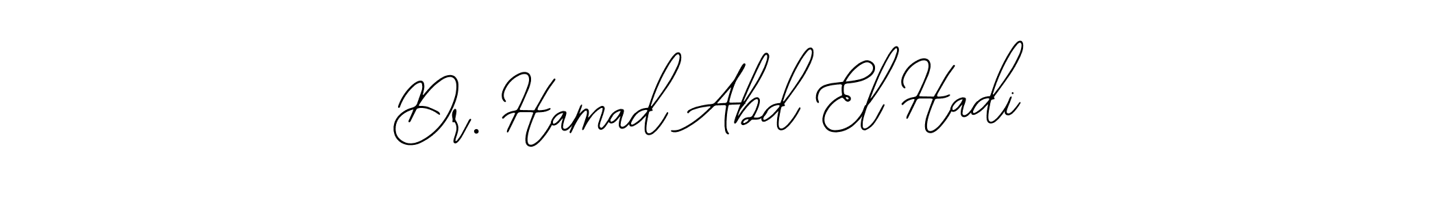 How to make Dr. Hamad Abd El Hadi name signature. Use Bearetta-2O07w style for creating short signs online. This is the latest handwritten sign. Dr. Hamad Abd El Hadi signature style 12 images and pictures png