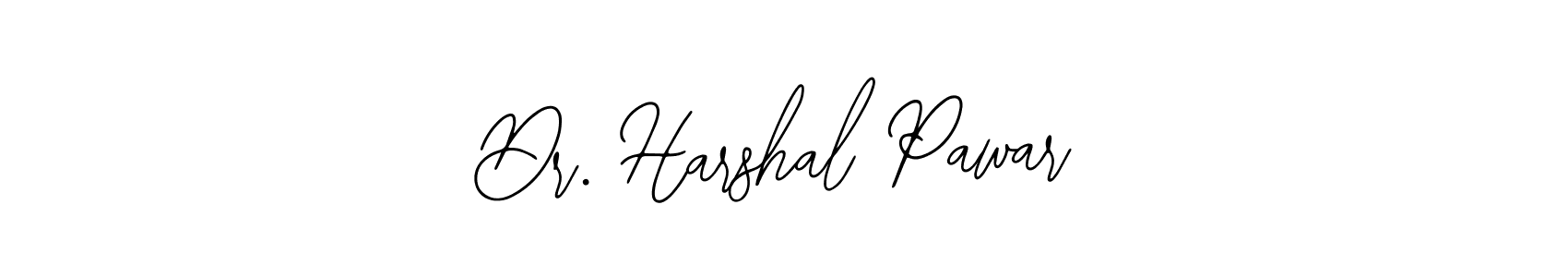 Design your own signature with our free online signature maker. With this signature software, you can create a handwritten (Bearetta-2O07w) signature for name Dr. Harshal Pawar. Dr. Harshal Pawar signature style 12 images and pictures png