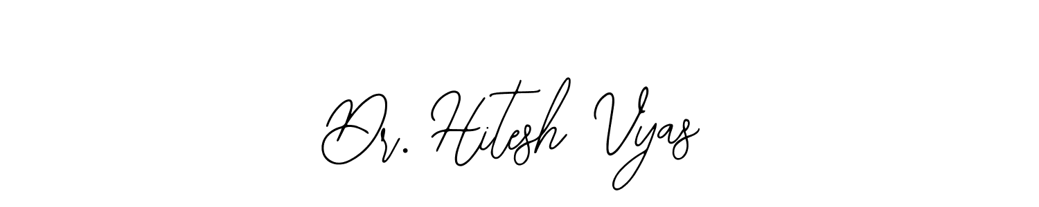 Make a beautiful signature design for name Dr. Hitesh Vyas. With this signature (Bearetta-2O07w) style, you can create a handwritten signature for free. Dr. Hitesh Vyas signature style 12 images and pictures png