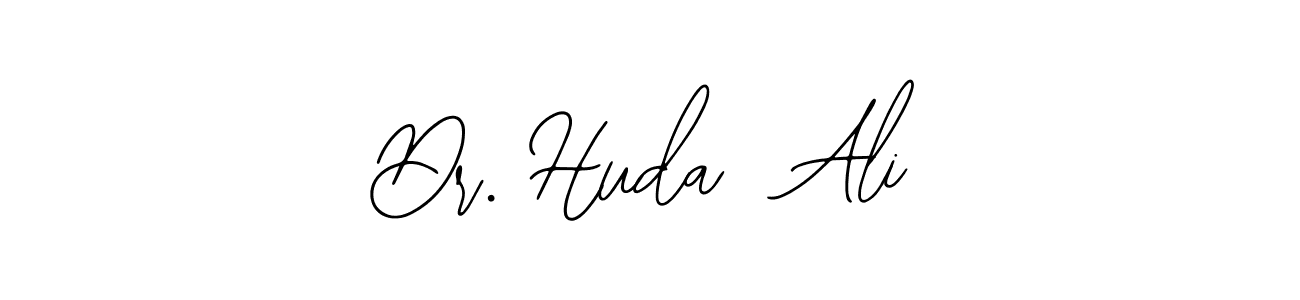 This is the best signature style for the Dr. Huda  Ali name. Also you like these signature font (Bearetta-2O07w). Mix name signature. Dr. Huda  Ali signature style 12 images and pictures png