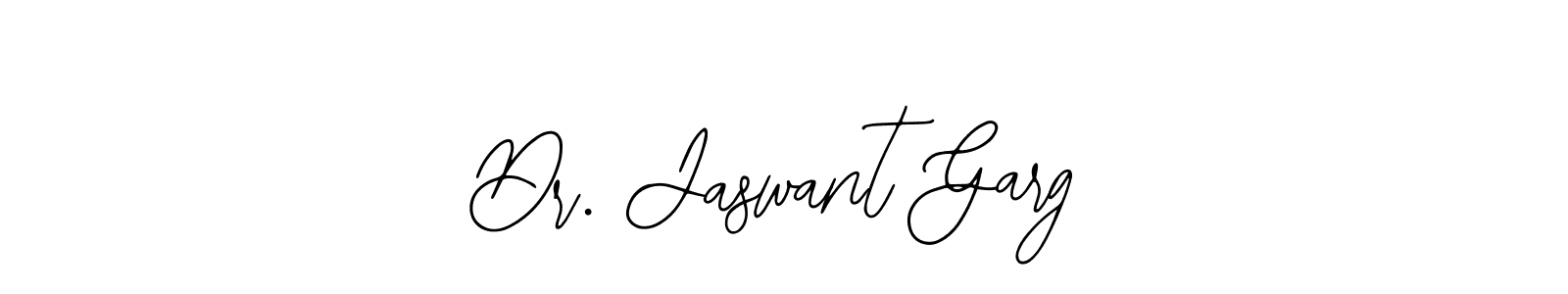 Create a beautiful signature design for name Dr. Jaswant Garg. With this signature (Bearetta-2O07w) fonts, you can make a handwritten signature for free. Dr. Jaswant Garg signature style 12 images and pictures png