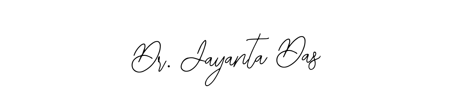 How to make Dr. Jayanta Das signature? Bearetta-2O07w is a professional autograph style. Create handwritten signature for Dr. Jayanta Das name. Dr. Jayanta Das signature style 12 images and pictures png