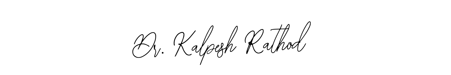 Dr. Kalpesh Rathod stylish signature style. Best Handwritten Sign (Bearetta-2O07w) for my name. Handwritten Signature Collection Ideas for my name Dr. Kalpesh Rathod. Dr. Kalpesh Rathod signature style 12 images and pictures png
