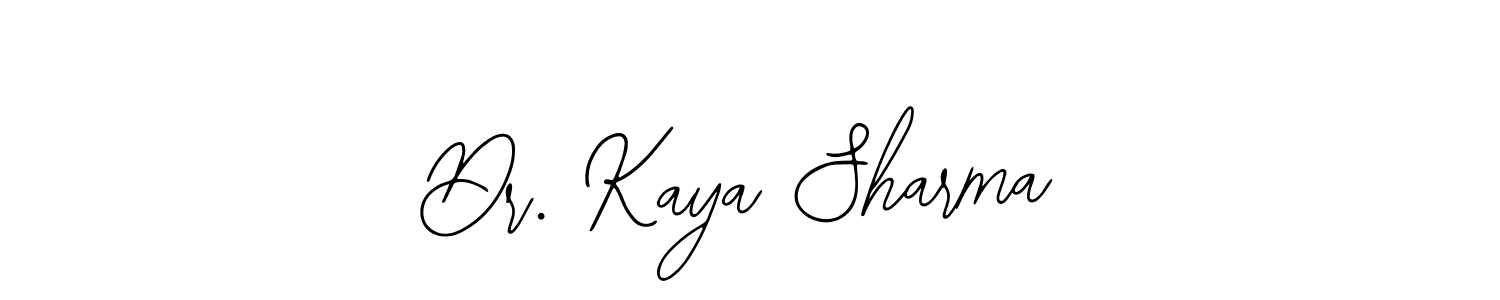 Bearetta-2O07w is a professional signature style that is perfect for those who want to add a touch of class to their signature. It is also a great choice for those who want to make their signature more unique. Get Dr. Kaya Sharma name to fancy signature for free. Dr. Kaya Sharma signature style 12 images and pictures png