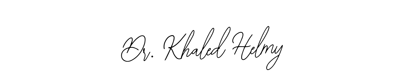 Make a beautiful signature design for name Dr. Khaled Helmy. Use this online signature maker to create a handwritten signature for free. Dr. Khaled Helmy signature style 12 images and pictures png