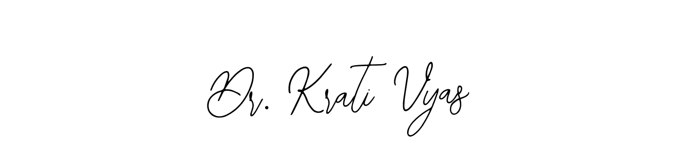 if you are searching for the best signature style for your name Dr. Krati Vyas. so please give up your signature search. here we have designed multiple signature styles  using Bearetta-2O07w. Dr. Krati Vyas signature style 12 images and pictures png