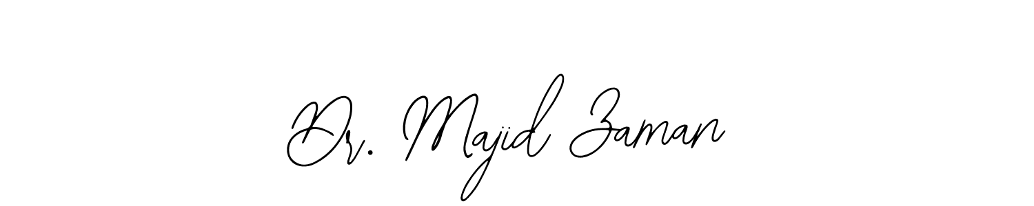 How to make Dr. Majid Zaman name signature. Use Bearetta-2O07w style for creating short signs online. This is the latest handwritten sign. Dr. Majid Zaman signature style 12 images and pictures png