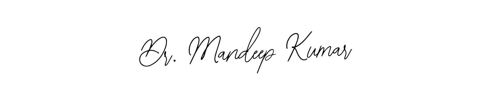 Use a signature maker to create a handwritten signature online. With this signature software, you can design (Bearetta-2O07w) your own signature for name Dr. Mandeep Kumar. Dr. Mandeep Kumar signature style 12 images and pictures png