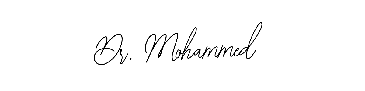 Create a beautiful signature design for name Dr. Mohammed. With this signature (Bearetta-2O07w) fonts, you can make a handwritten signature for free. Dr. Mohammed signature style 12 images and pictures png
