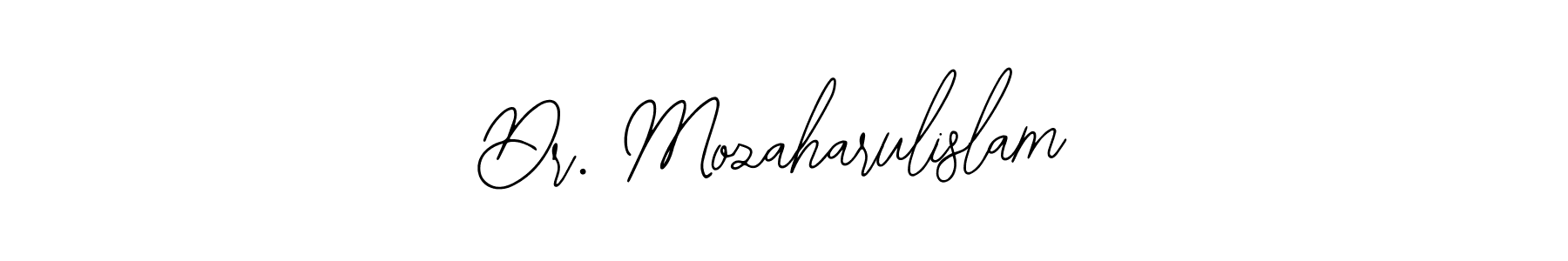 if you are searching for the best signature style for your name Dr. Mozaharulislam. so please give up your signature search. here we have designed multiple signature styles  using Bearetta-2O07w. Dr. Mozaharulislam signature style 12 images and pictures png